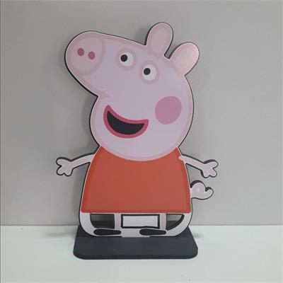 DISPLAY CASA DA PEPPA EM MDF - Lembrança Chique