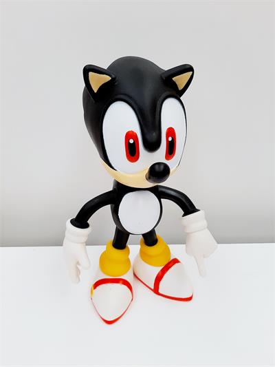 Boneco Sonic Preto Grande Collection Shadow - Super Size Figure