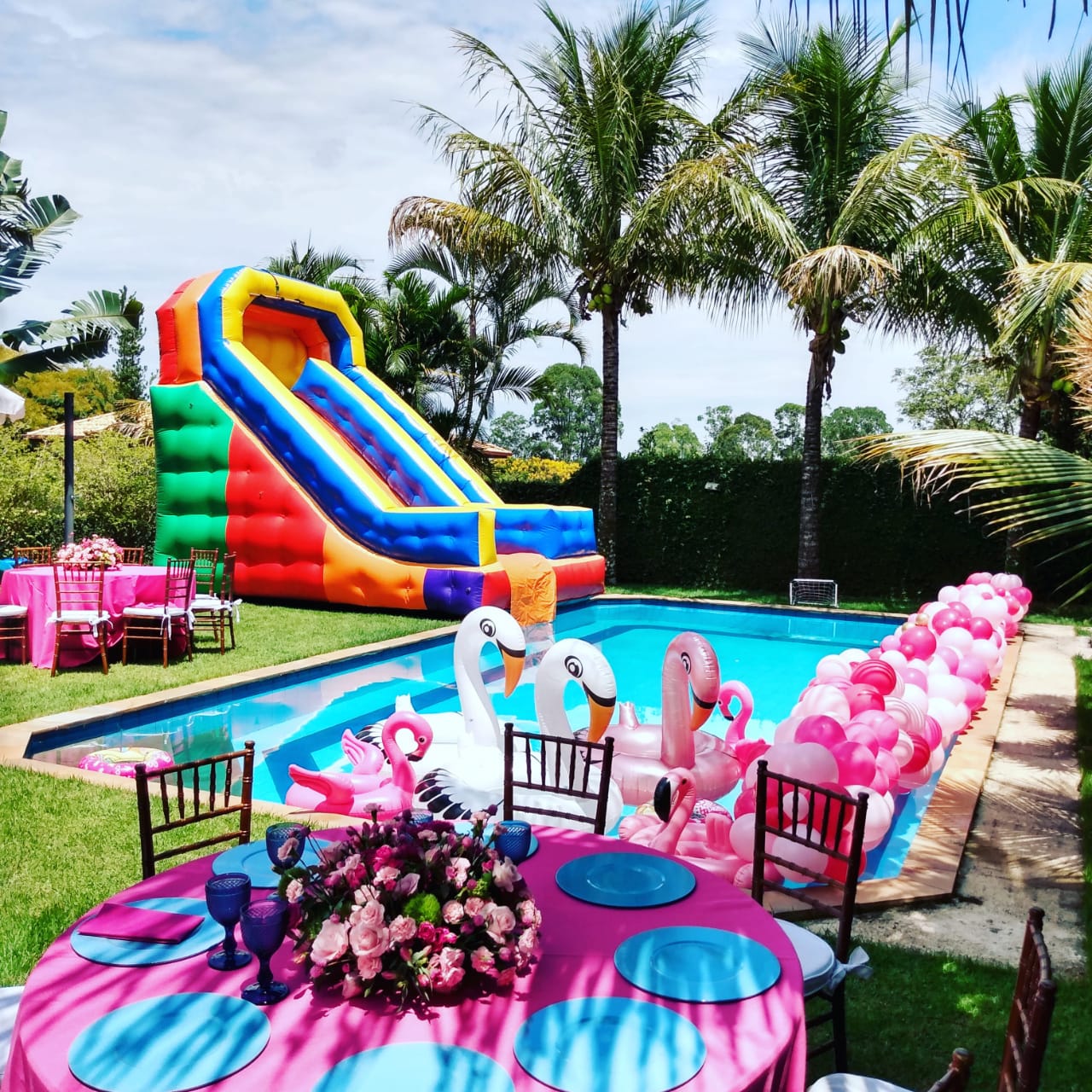 Pegue e Monte Pool Party - Nicoly Decorações e Eventos