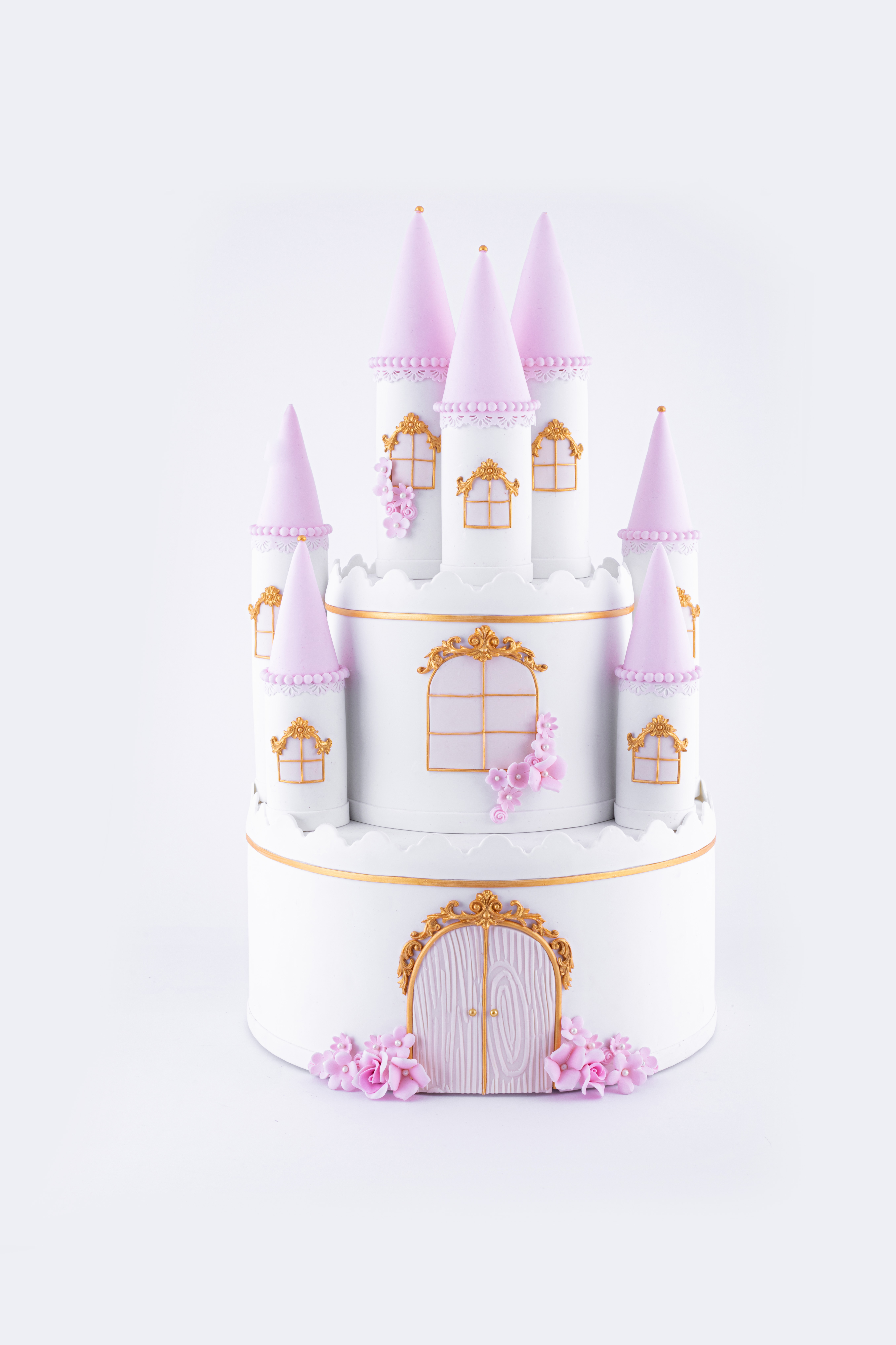 Bolo castelo das princesas Disney - Disney princess castle…