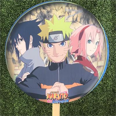 Quadro Com Moldura PVC Naruto Clássico Anime Mangá 20x20cm