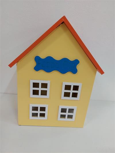 Casa da Peppa 3D em MDF